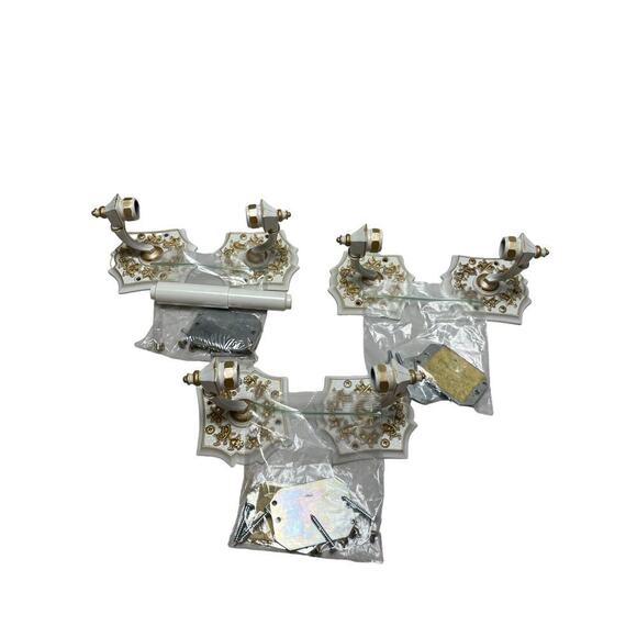 Bathroom Accessories Towel and Toilet Paper Holders Hardware Included - No rods - Picture 1 of 1